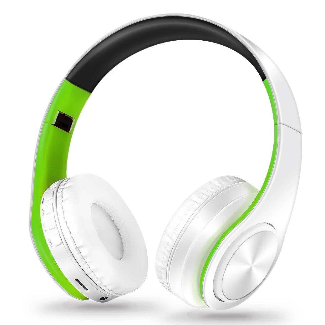 Cuffie Wireless Dorate Bluetooth con Microfono Incorporato Auricolare Stereo Universale per Android e iOS Regalo da Uomo