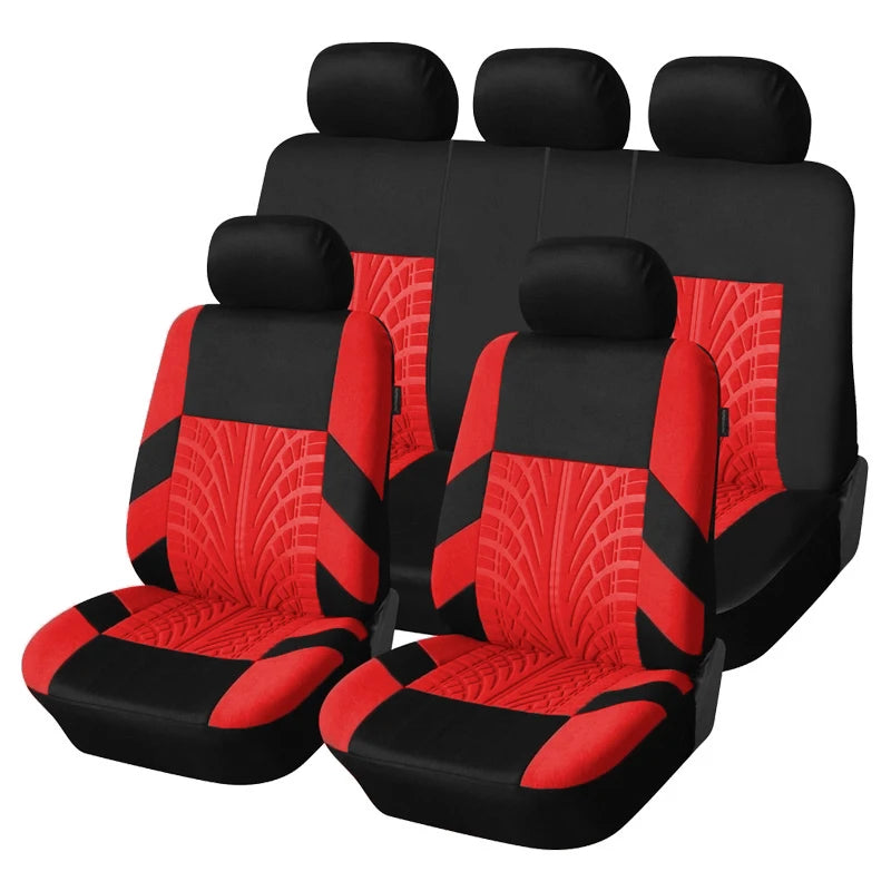 Set Coprisedili Auto Universale Due O Cinque Pezzi Protezione Sedili Contro Macchie E Sporco