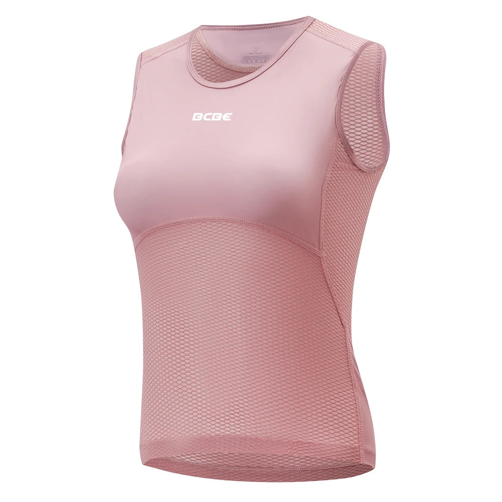 Base Da Ciclismo Da Donna Traspirante Con Asciugatura Rapida In Mesh Alta Qualità BCBE