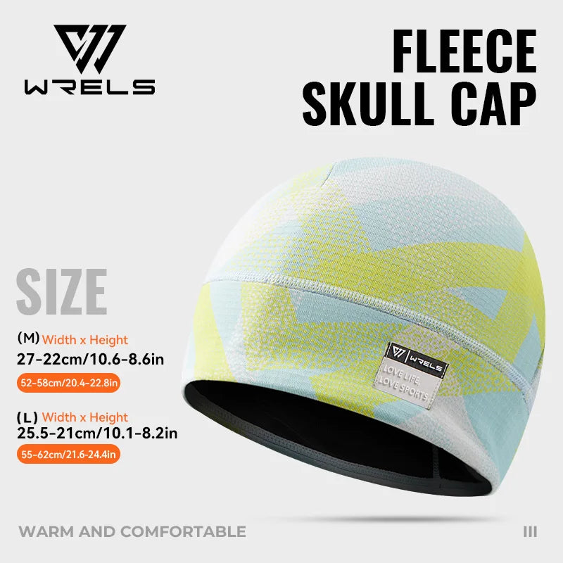 WRELS Berretto Per Orologio In Pile Cappello A Cuffia Invernale Con Teschio Antivento Caldo Leggero Per Sci Ciclismo