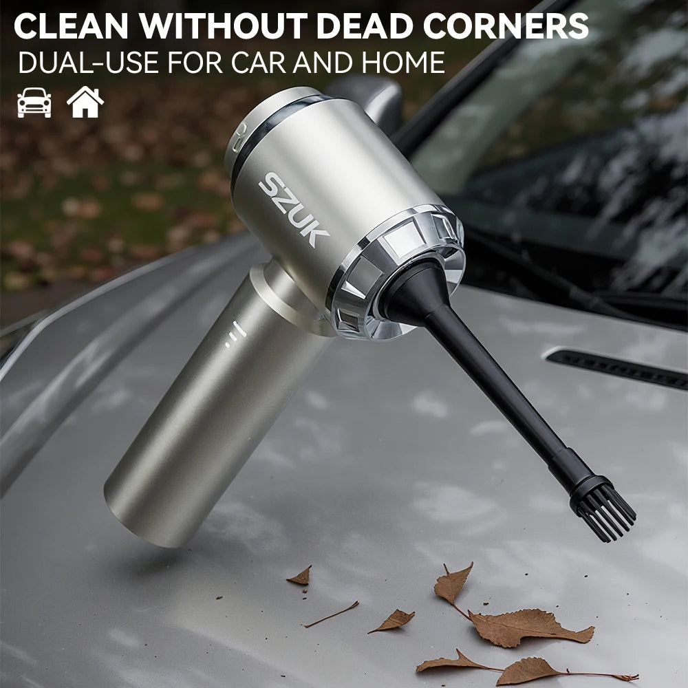 Aspirapolvere Senza Fili Per Auto 18000Pa Portatile Mini Pulitore Potente Efficace RoHS CE