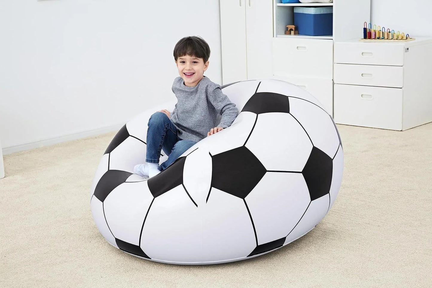 Divano Gonfiabile Singolo Portatile In PVC Leggero E Compatto Per Viaggio Spiaggia Parco E Festival