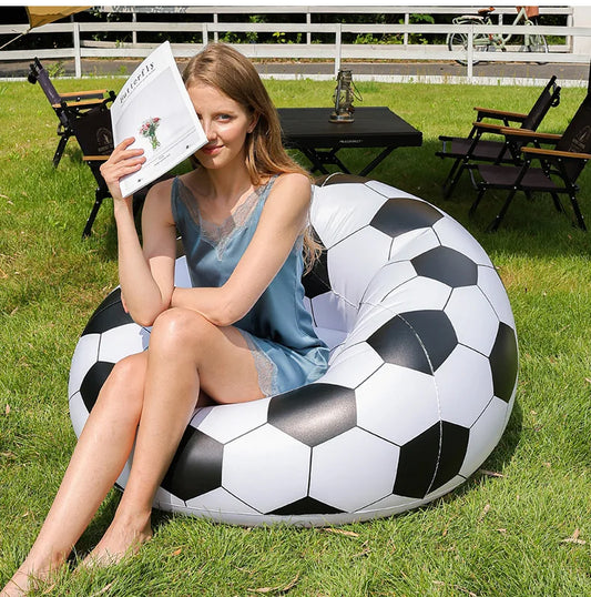 Divano Gonfiabile Singolo Portatile In PVC Leggero E Compatto Per Viaggio Spiaggia Parco E Festival