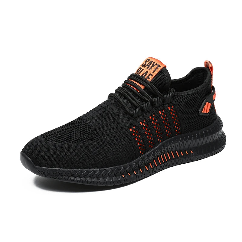 Scarpe Da Ginnastica Alla Moda Da Uomo Leggere Traspiranti Scarpe Da Passeggio Stringate Casual Calzature Maschili