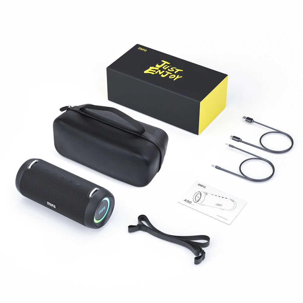 Altoparlante Bluetooth Mifa A90 60 W PMPO Portatile Per Campeggio E Feste All Aperto Suono Potente Con Bassi Profondi