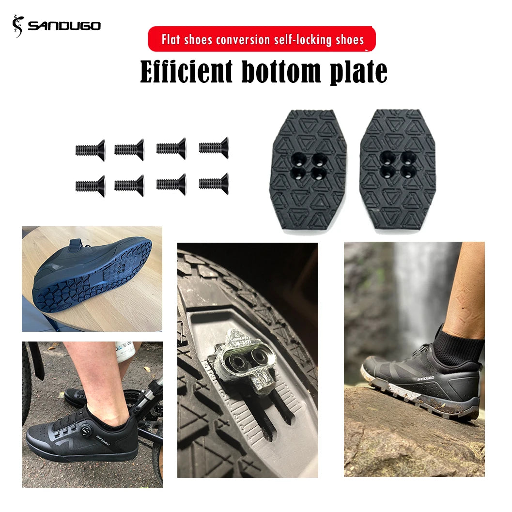 Scarpe Da Ciclismo Da Uomo MTB Downhill Enduro Compatibili Con Pedali A Due Bulloni Per Mountain Bike Traspiranti