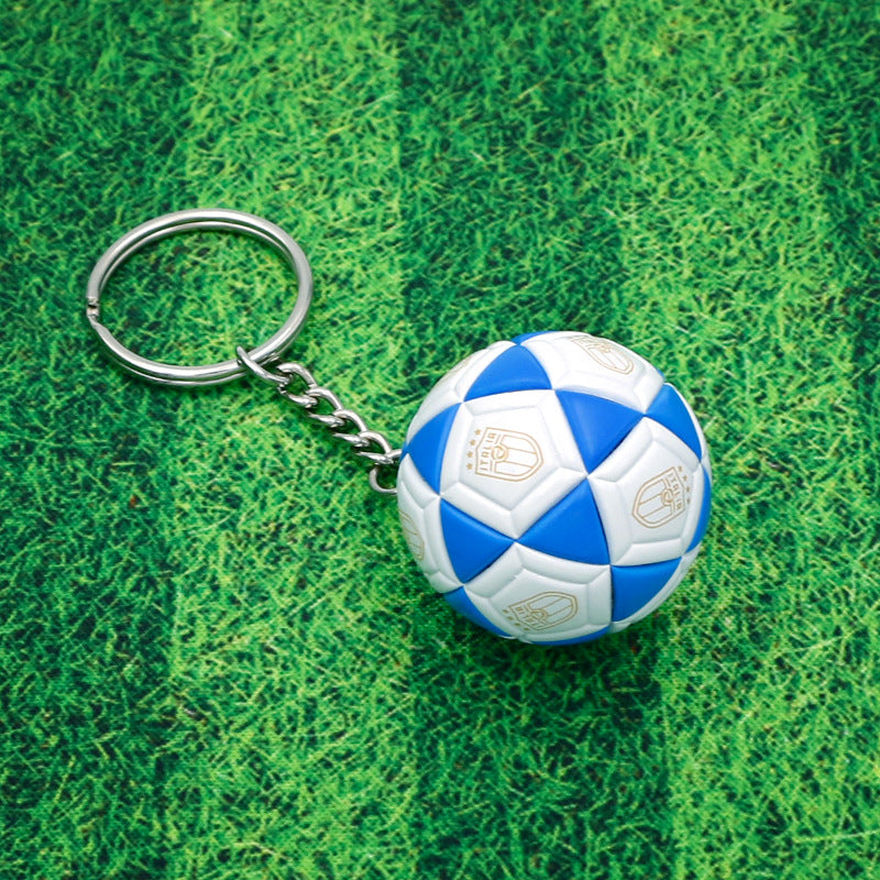 Ciondolo Portachiavi Calcio Souvenir Per Fan Regalo Piccolo Per Attività Scolastiche E Accessori Fai Da Te