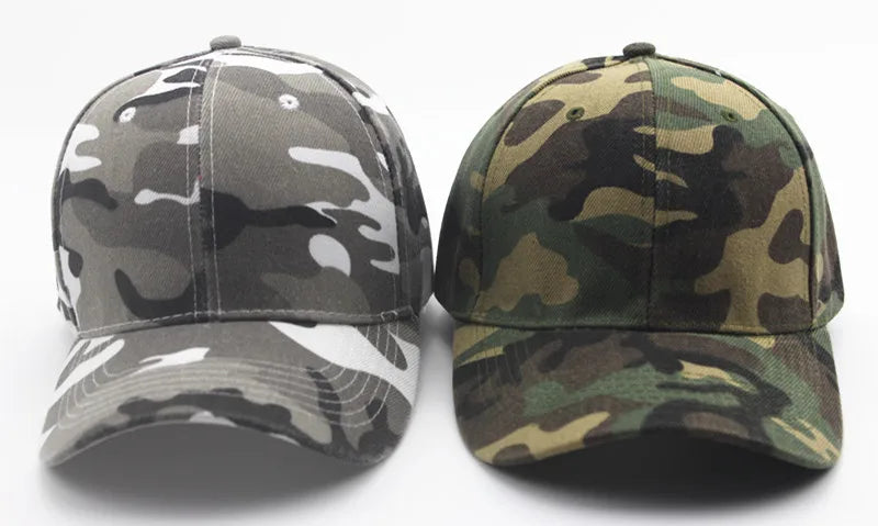 Berretto Snapback Mimetico COKK Con Protezione Solare Unisex Cinturino Regolabile Militare Hip Hop Stile Urbano