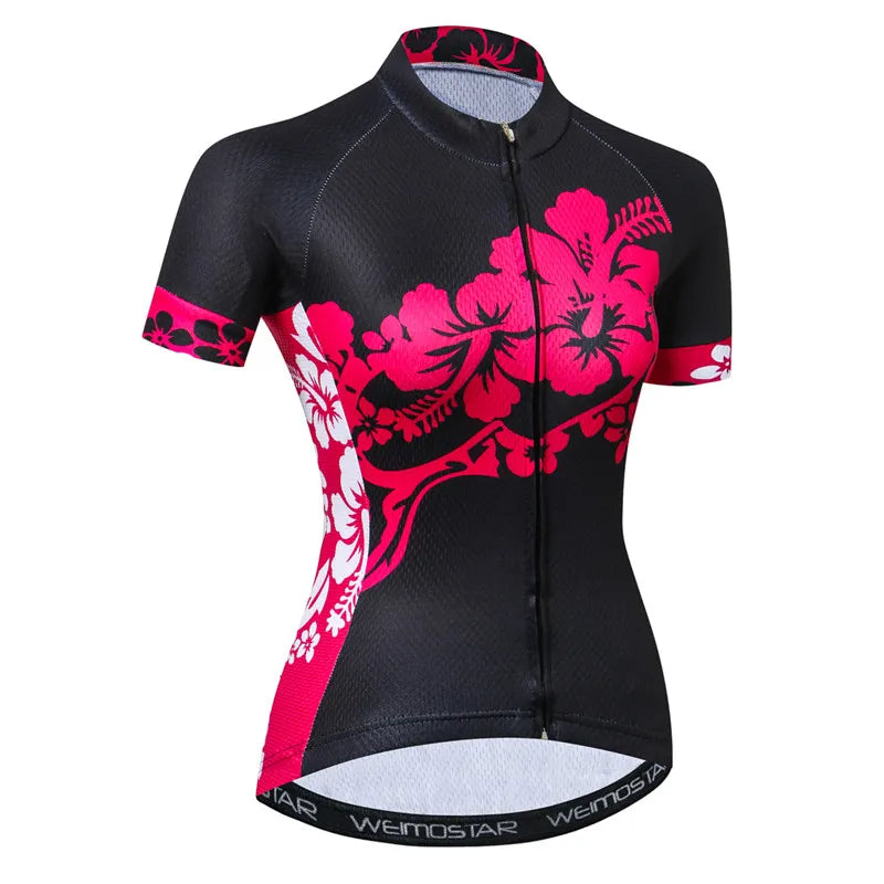 Maglia Da Ciclismo Da Donna Weimostar Estiva Manica Corta Pro Team MTB Abbigliamento Da Bici Maglia Maillot Ciclismo