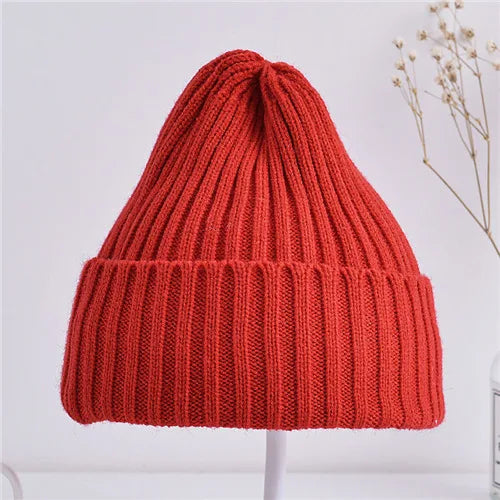 Cuffia Lavorata A Maglia A Costine Unisex Per Bambini Dai 6 Mesi A 4 Anni Antivento Leggera E Confortevole