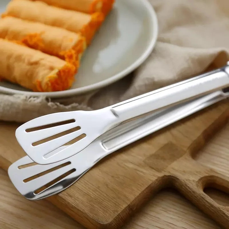 Pinze Per Alimenti In Acciaio Inox Utensili Da Cucina Per Buffet Clip Anticalore Per Pane Morsetto Pasticceria