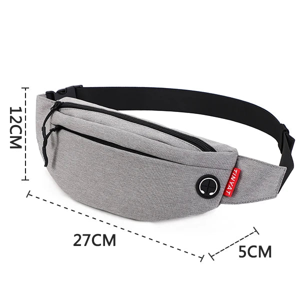 Marsupio Da Uomo Borsa Da Viaggio Cintura Per Telefono Grande Casual Fanny Banana Bag Tasche Sui Fianchi