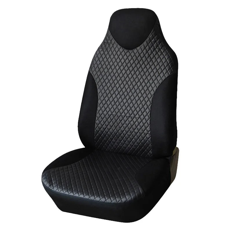 Coprisedili Auto In Pelle PU Set Completo Schienale Alto Universale Per Appassionati Auto