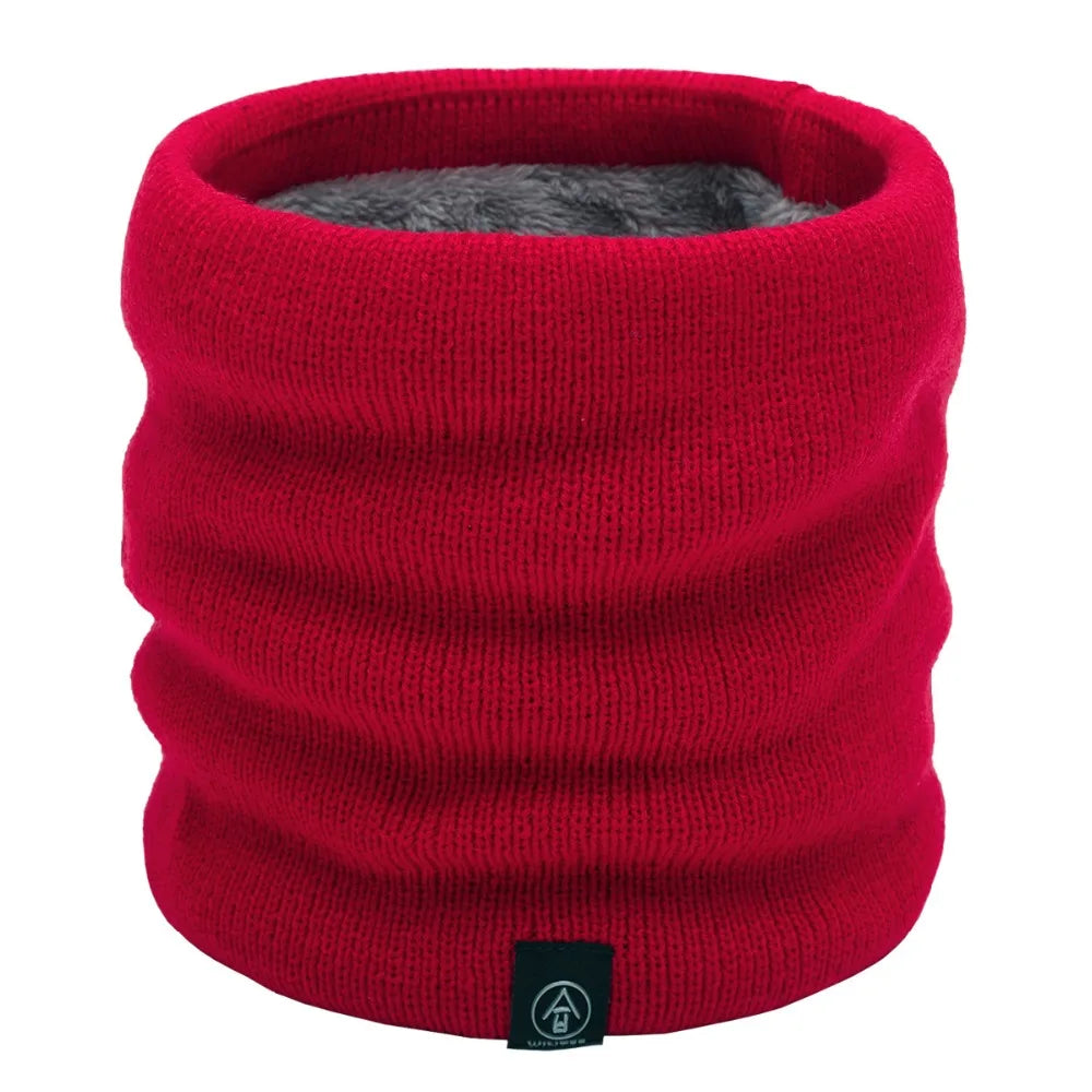 Sciarpa Unisex Inverno Autunno Calda Morbida In Panno Fascia Collo Bandana 25x21 Cm