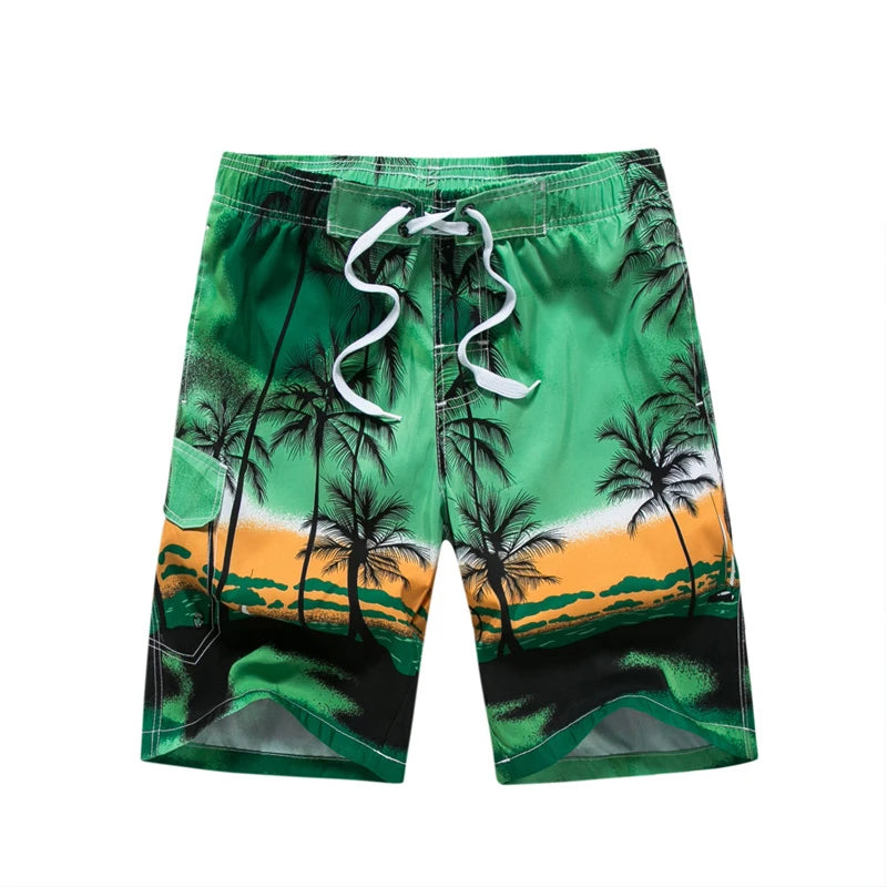 Pantaloncini Da Surf Da Uomo Bermuda Costumi Da Bagno Taglie Forti 4XL 5XL 6XL Asciugatura Rapida Verde Giallo Rosso