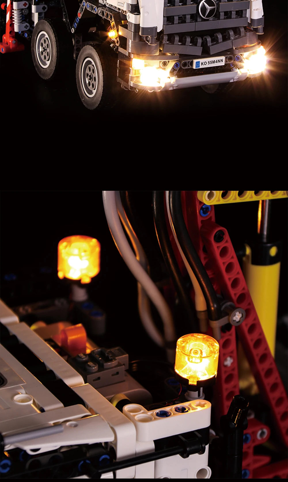 Luce a Led Per Lego 42043 Arocs Technic Camion Giocattolo Con Batteria Kit Luci Completo
