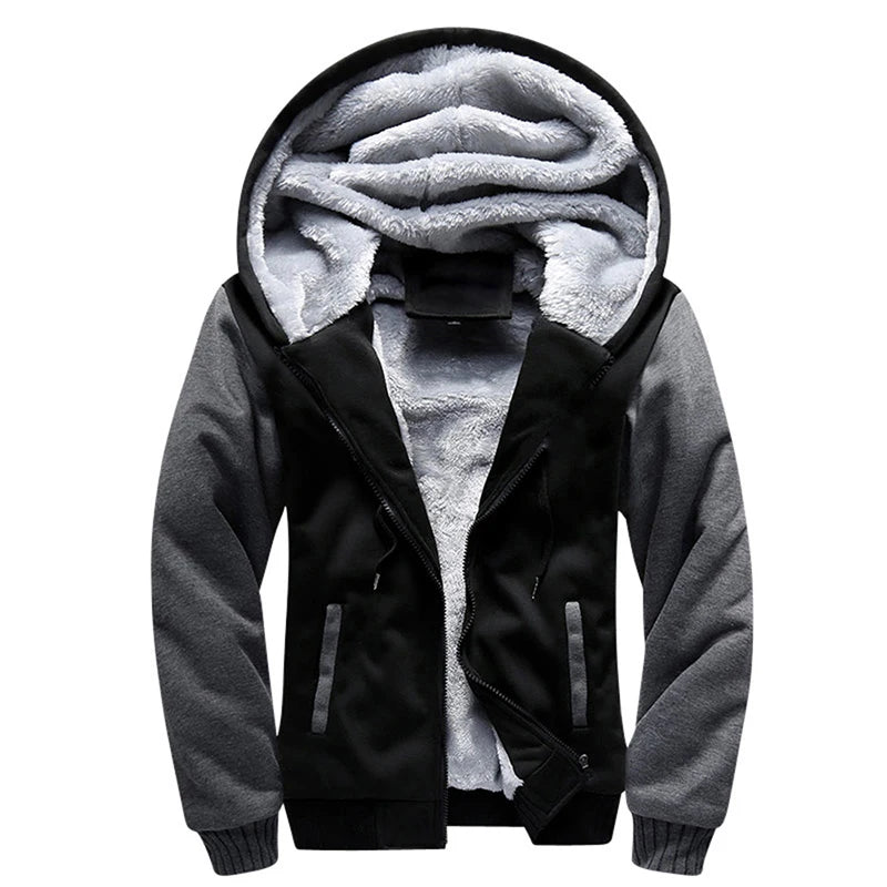 Giacca Invernale Da Uomo Camouflage Con Cappuccio In Pile A Manica Lunga Streetwear Abbigliamento Uomo
