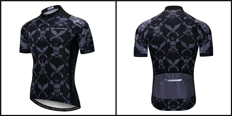 Keyiyuan Maglia Ciclismo Uomo Maniche Corte Estate Per Gara Triathlon MTB Abbigliamento Sportivo Bici