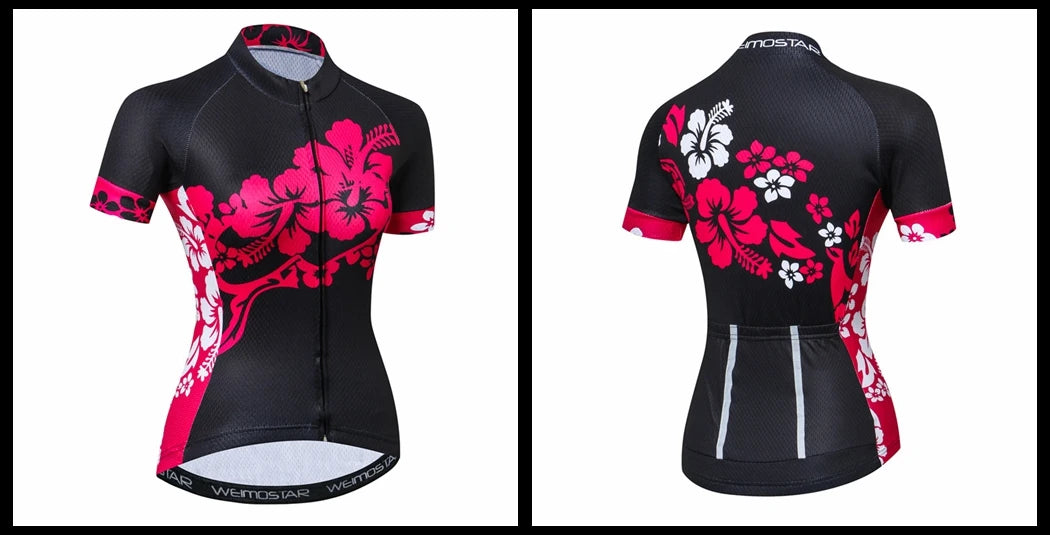 Maglia Da Ciclismo Da Donna Weimostar Estiva Manica Corta Pro Team MTB Abbigliamento Da Bici Maglia Maillot Ciclismo