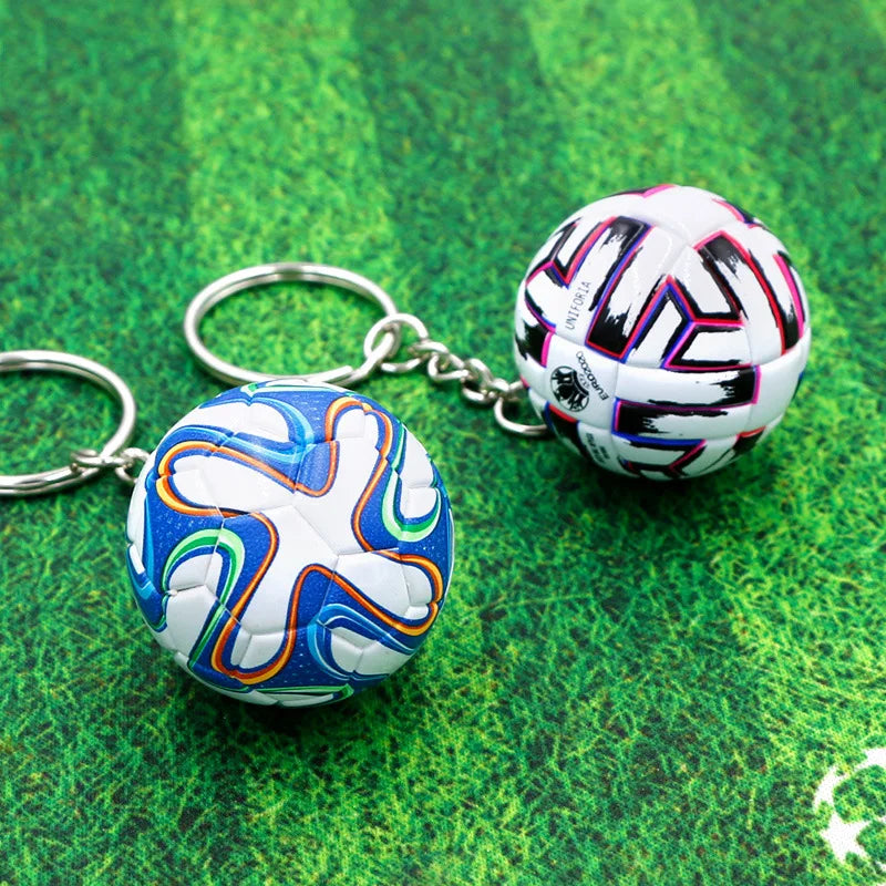 Ciondolo Portachiavi Calcio Souvenir Per Fan Regalo Piccolo Per Attività Scolastiche E Accessori Fai Da Te