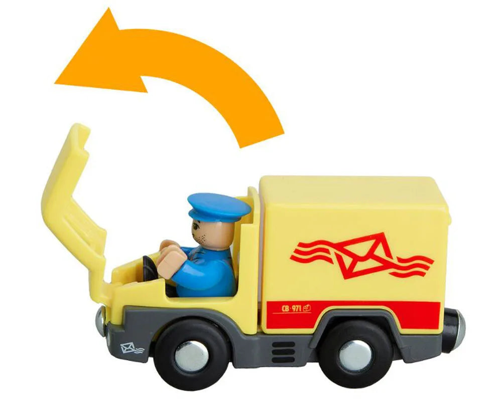 Nuovo Treno Magnetico Per Bambini Con Camion Pompieri Ambulanza Polizia Compatibile Brio In Legno