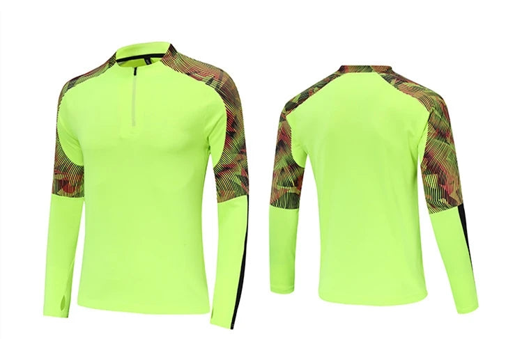 HQ Uomo Bambini Tuta da palestra Calcio Maglie da calcio Sport Corsa Allenamento Fitness Tuta Abbigliamento sportivo Maglione con cappuccio a maniche lunghe