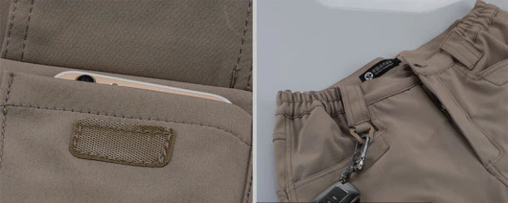 Pantaloni Tattici da Uomo Mazerout per Campeggio Escursionismo Trekking Arrampicata Tessuto con Asciugatura Rapida