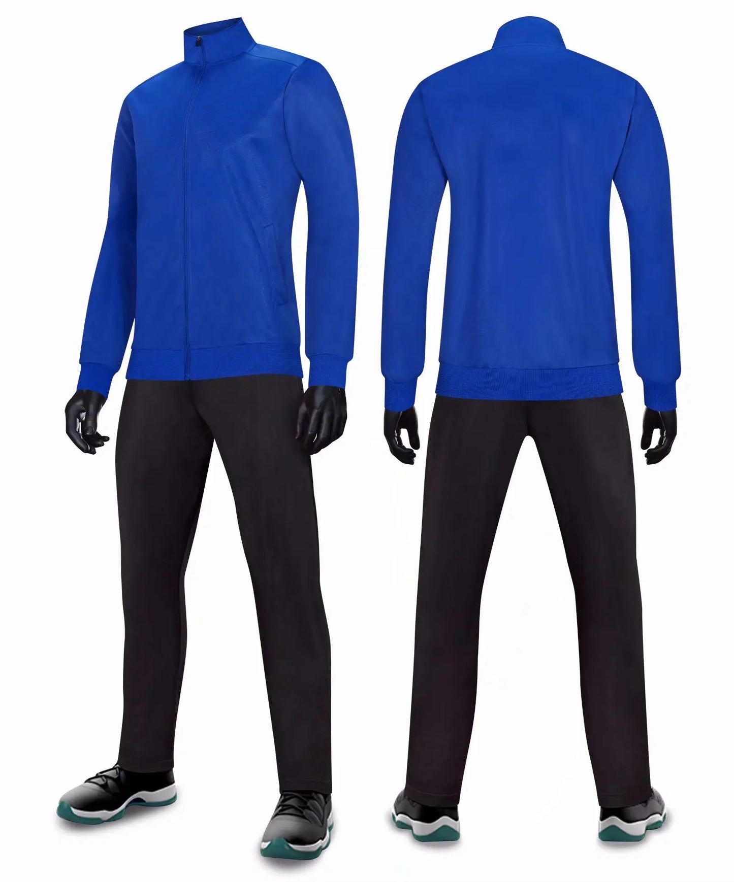 Inverno Velluto Jogging Set Con Giacca E Pantaloni Da Uomo Ragazzi Con Cappuccio Per Palestra Fitness Abbigliamento