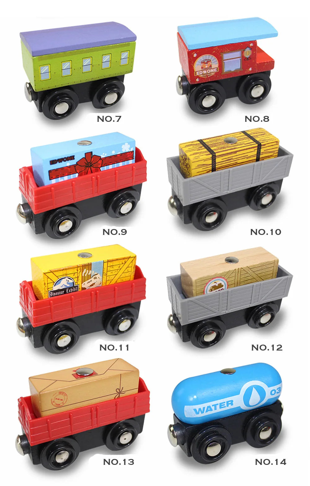 Trenino Magnetico In Legno Giocattolo Ferrovia Set Con Elicottero Auto E Camion Accessori Per Binari Del Treno In Legno