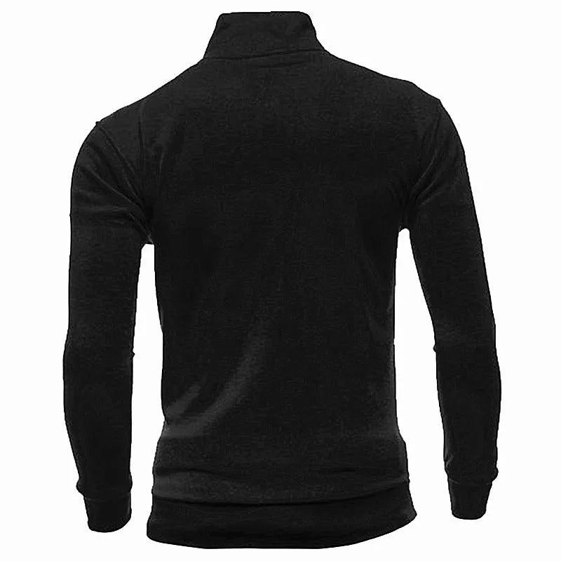MRMT 2026 Nuove Felpe Da Uomo Senza Cappuccio Con Zip Frontale E Collo Alto Pullover Maschili