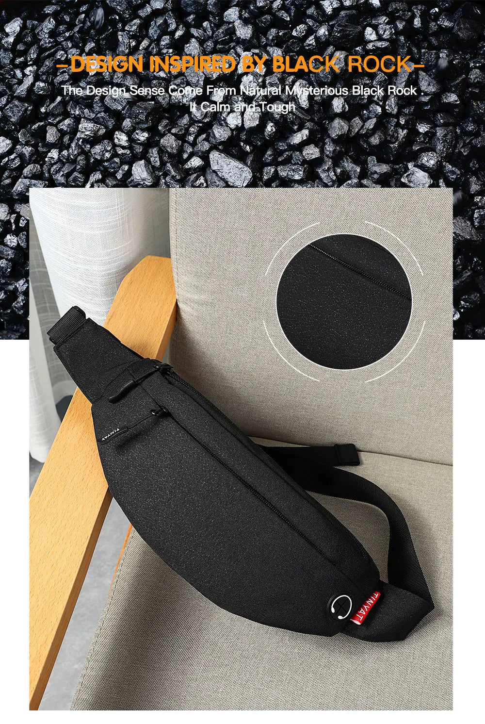 Marsupio Da Uomo Borsa Da Viaggio Cintura Per Telefono Grande Casual Fanny Banana Bag Tasche Sui Fianchi