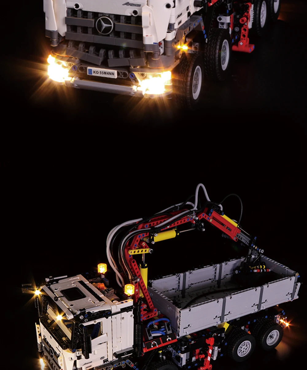 Luce a Led Per Lego 42043 Arocs Technic Camion Giocattolo Con Batteria Kit Luci Completo
