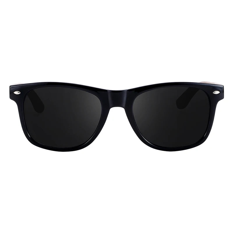Occhiali Da Sole In Legno BARCUR Uomo Polarizzati UV400 Protezione Totale Scatola Originale