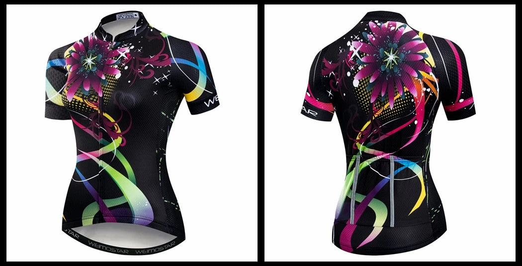 Maglia Da Ciclismo Da Donna Weimostar Estiva Manica Corta Pro Team MTB Abbigliamento Da Bici Maglia Maillot Ciclismo