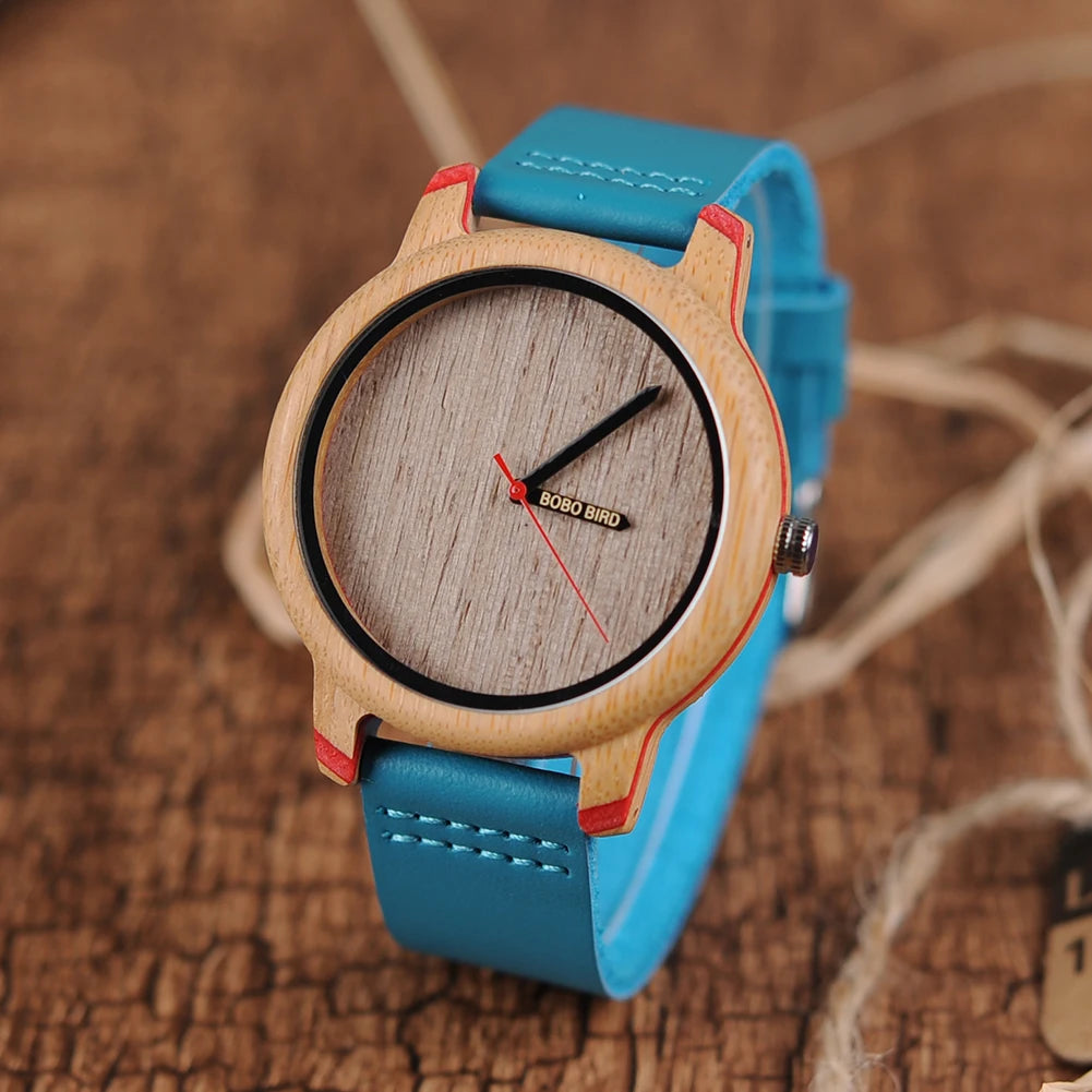 Orologio Da Polso In Legno Di Bambù Con Movimento Miyota E Logo Personalizzato OEM Design Brand Esclusivo