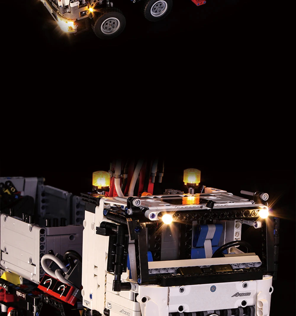 Luce a Led Per Lego 42043 Arocs Technic Camion Giocattolo Con Batteria Kit Luci Completo