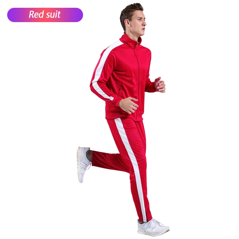Tuta Sportiva Da Uomo Arancione Con Cerniera Completa Giacca E Pantaloni Per Allenamento Calcio Halloween
