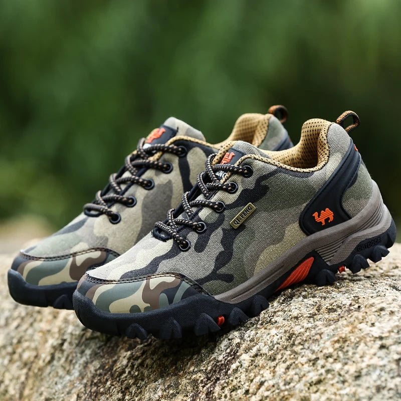 Scarpe Mimetiche Da Esterno Unisex Per Trekking E Trail Running Verde Militare Traspiranti Con Aumento Di Altezza