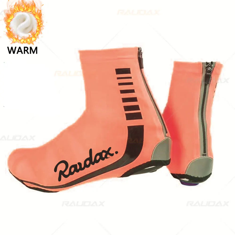 Copriscarpe Termici Invernali Raudax Antivento Per MTB Strada Equitazione All Aperto