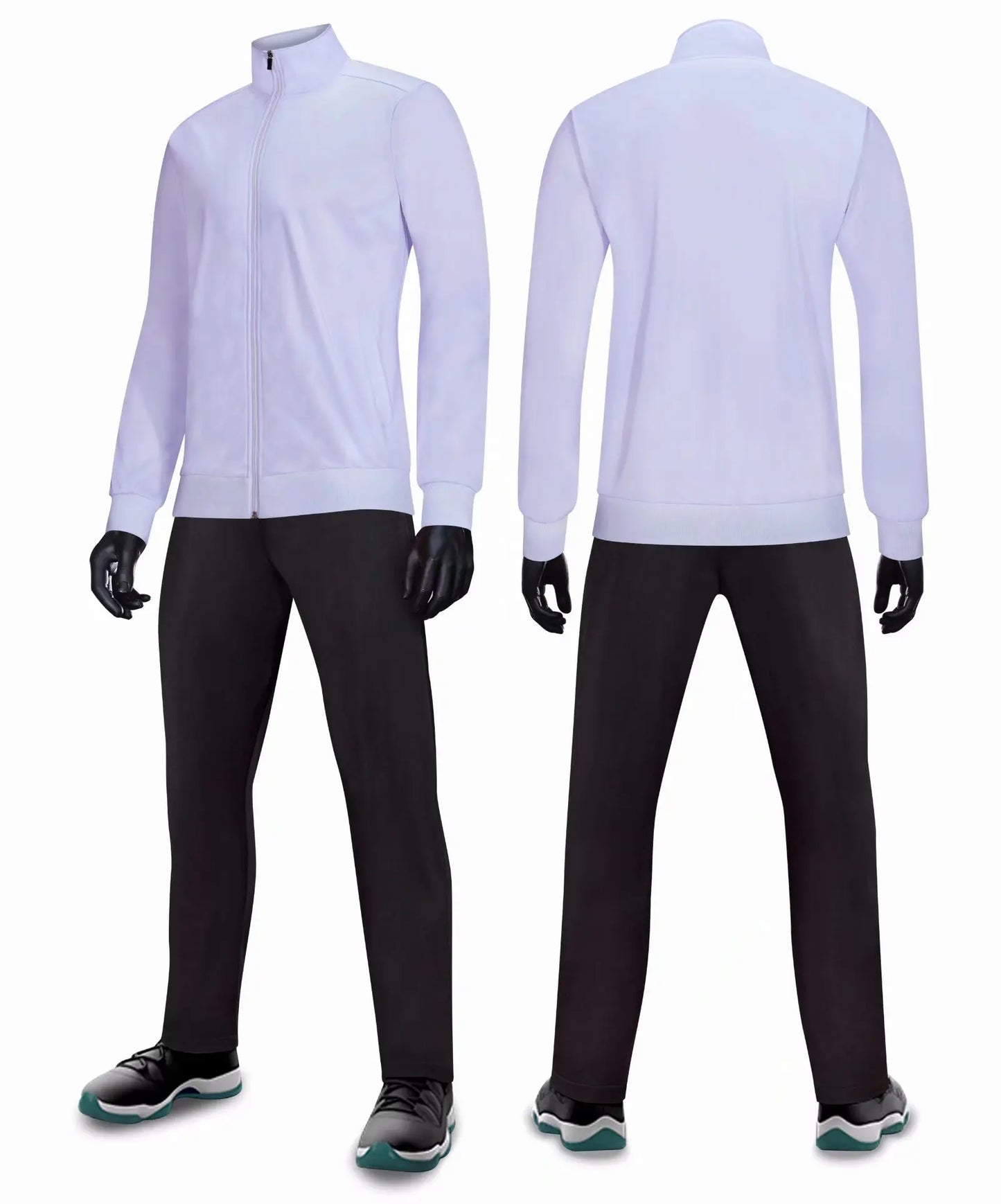 Inverno Velluto Jogging Set Con Giacca E Pantaloni Da Uomo Ragazzi Con Cappuccio Per Palestra Fitness Abbigliamento