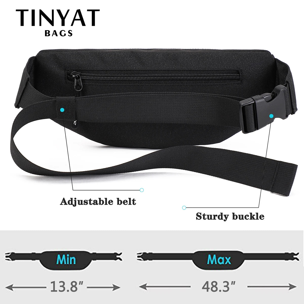 Marsupio Da Uomo Borsa Da Viaggio Cintura Per Telefono Grande Casual Fanny Banana Bag Tasche Sui Fianchi