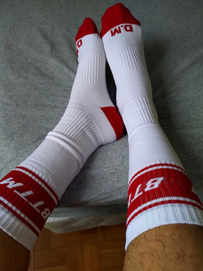 Calzini Uomo In Nylon Sportivi Equipaggio Tubo Lungo Pack Da Tre O Sei Pezzi Conforto Prestazioni