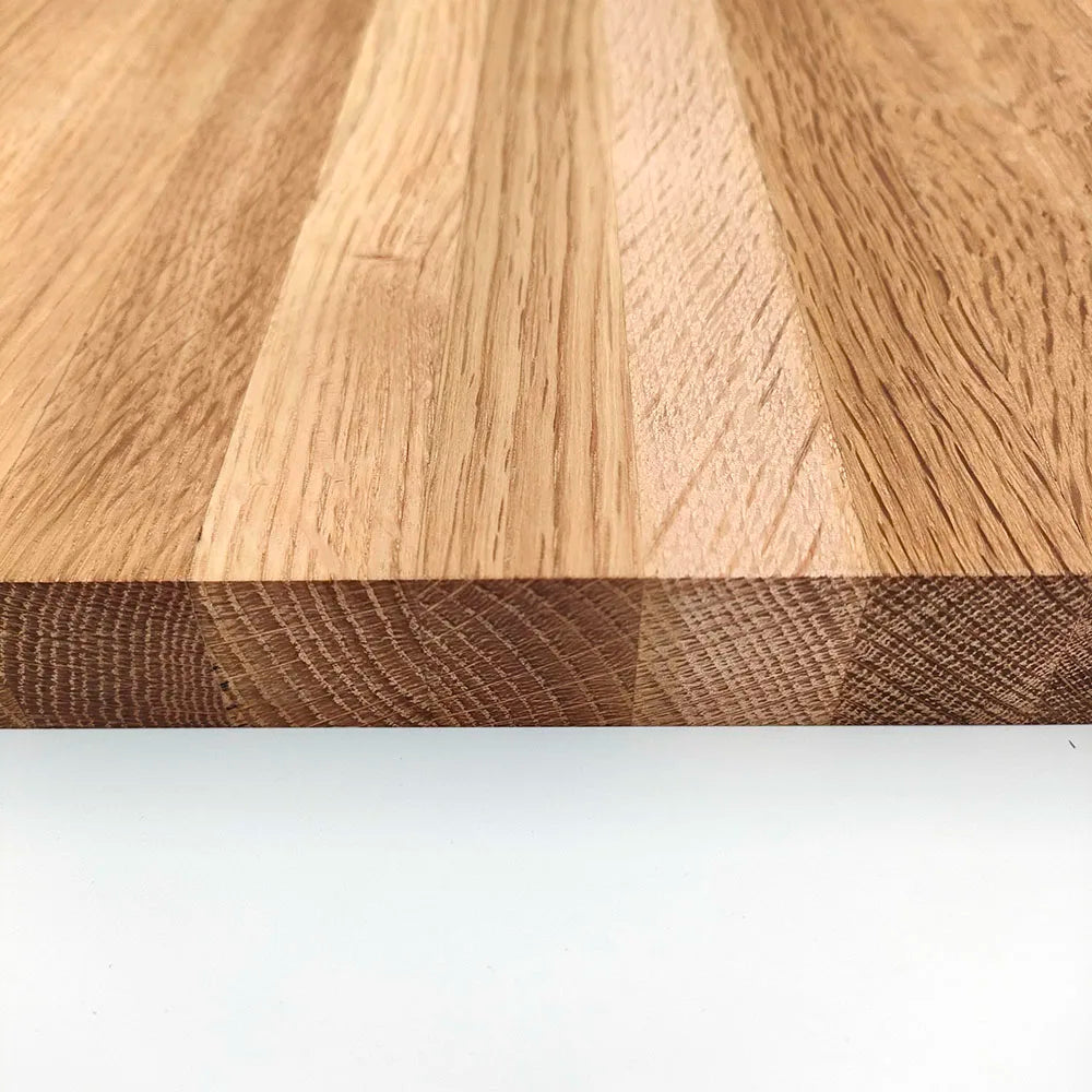 Jaswehome Tagliere Da Cucina In Legno Di Quercia Grande Tagliere Multiuso Per Carne Formaggio Pane Verdura Frutta