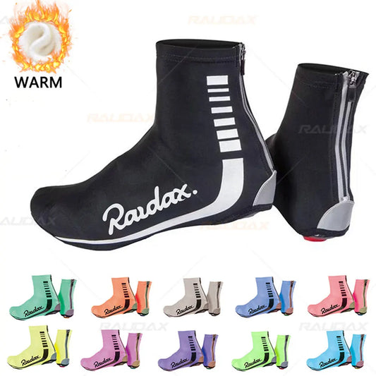 Copriscarpe Termici Invernali Raudax Antivento Per MTB Strada Equitazione All Aperto