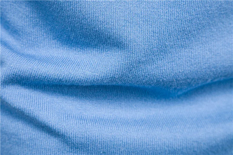 Nuovi Uomini Invernali Maglione A Collo Alto Tinta Unita Casual Caldo Maniche Lunghe Alta Qualità Da Uomo