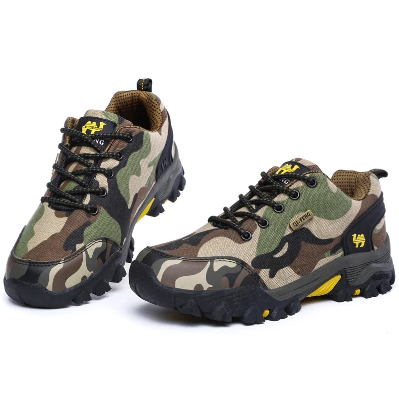 Scarpe Mimetiche Da Esterno Unisex Per Trekking E Trail Running Verde Militare Traspiranti Con Aumento Di Altezza