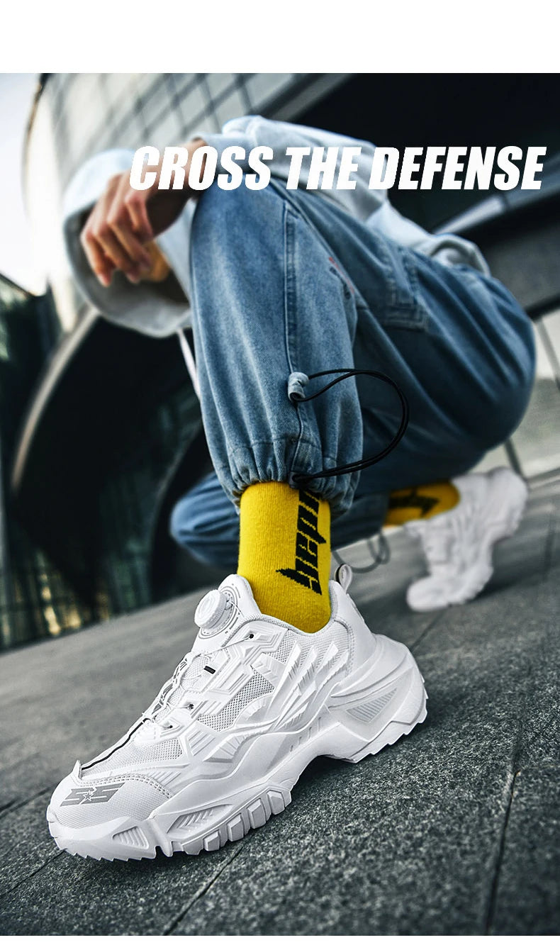 Lexsan Scarpe Uomo Da Ginnastica Traspiranti Con Aumento Altezza Illuminanti Resistente Da Corsa Lusso
