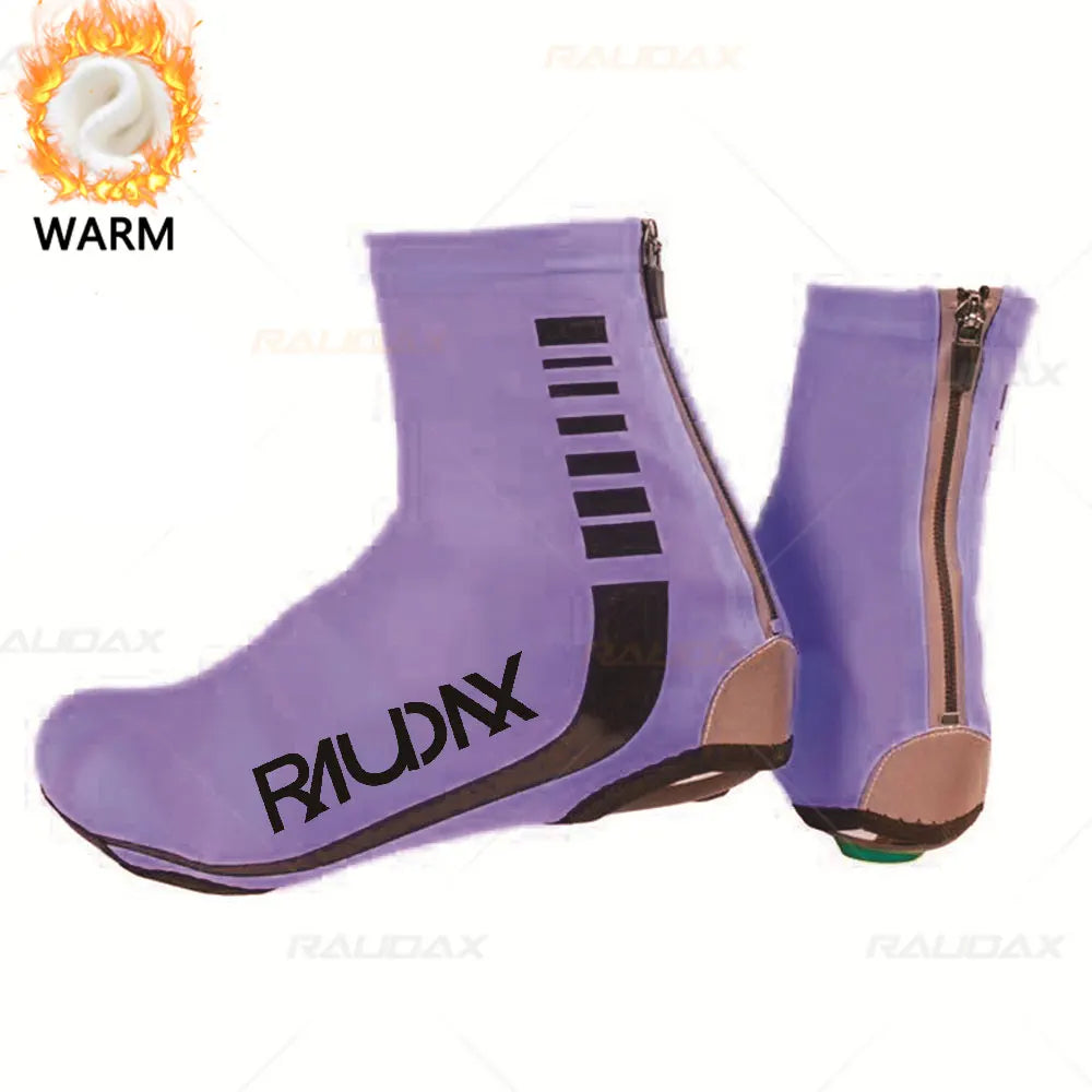 Copriscarpe Termici Invernali Raudax Antivento Per MTB Strada Equitazione All Aperto
