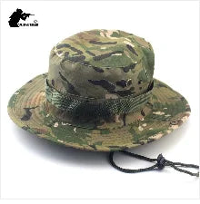 Cappello Boonie Da Pescatore Camouflage All Aperto Protezione Solare Per Esterni Caccia Escursionismo Arrampicata AF056