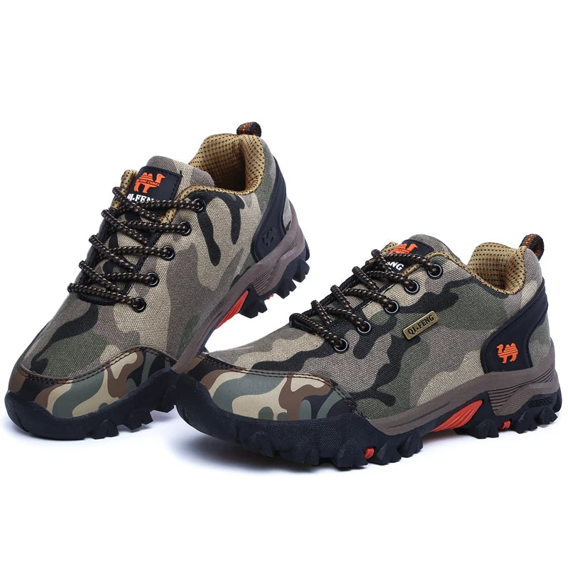 Scarpe Mimetiche Da Esterno Unisex Per Trekking E Trail Running Verde Militare Traspiranti Con Aumento Di Altezza